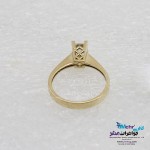 انگشتر طلا - طرح سولیتر