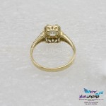 انگشتر طلا - طرح هندسی