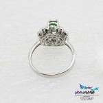 انگشتر طلا - طرح گل