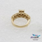 انگشتر طلا - طرح پرنس