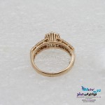 انگشتر طلا - طرح فلاور