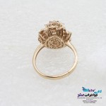 انگشتر طلا - طرح گل گندم