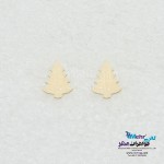 گوشواره طلا - طرح کاج