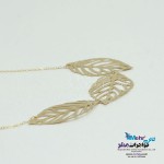 گردنبند طلا - طرح برگ