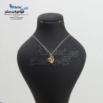 گردنبند طلا - طرح رد پا