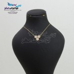 گردنبند طلا - طرح برف