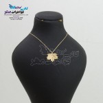 گردنبند طلا - طرح برگ