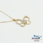 گردنبند طلا - طرح پروانه