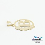 آویز طلا - طرح حروف الفبای لاتین