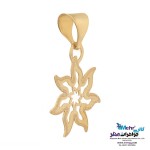 نیم ست طلا - آویز و گوشواره - طرح خورشیدی
