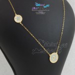 گردنبند طلا - طرح چشم نظر