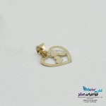 آویز طلا - طرح قلب