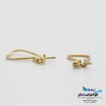 قفل گوشواره عصایی طلا