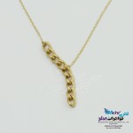 سرویس طلا - گردنبند دستبند گوشواره بخیه ای -طرح کارتیه