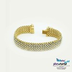 دستبند طلا - طرح بافت