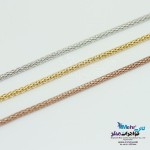 دستبند طلا - طرح بافت