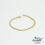 دستبند طلا - طرح بافت