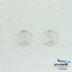 گوشواره طلا - طرح حروف لاتین