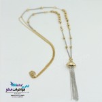گردنبند رولباسی طلا - طرح آبشار