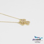 گردنبند طلا - طرح شبدر
