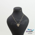 گردنبند طلا - طرح شبدر