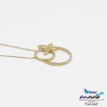 گردنبند طلا - طرح پروانه