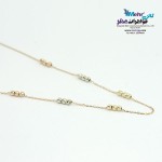 گردنبند طلا - طرح گوی تراش