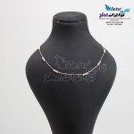 گردنبند طلا - طرح گوی تراش