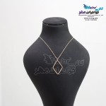 گردنبند طلا - طرح لوزی