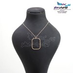 گردنبند طلا - طرح هندسی