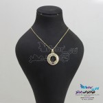 گردنبند طلا - طرح هندسی - دایره