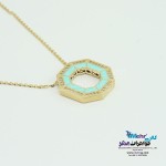 گردنبند طلا - طرح هندسی