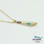 گردنبند طلا - طرح چشم نظر