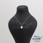 گردنبند طلا - طرح قفل تیفانی