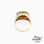 انگشتر طلا - طرح قلب