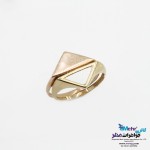 انگشتر طلا - طرح هرم
