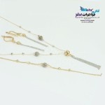 سرویس طلا - گردنبند - دستبند - گوشواره - طرح خوشه