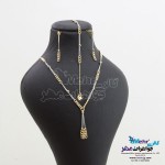 سرویس طلا - گردنبند - دستبند - گوشواره - طرح کارتیه