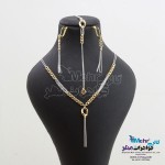 سرویس طلا -گردنبند - دستبند - گوشواره - طرح کارتیه