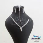 سرویس طلا - گردنبند - دستبند - گوشواره  - طرح گل