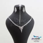 سرویس طلا گردنبند - دستبند - گوشواره - طرح گندمی