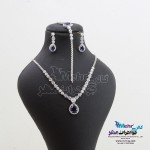 سرویس طلا - گردنبند - دستبند - گوشواره - طرح اشک