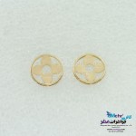 نیم ست طلا - آویز و گوشواره - طرح ون کلیف