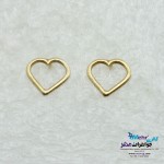 گوشواره طلا - طرح قلب