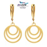 گوشواره طلا - طرح هندسی