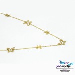 گردنبند طلا - طرح پروانه
