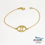 دستبند طلا - طرح ماه تولد خرداد