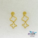 گوشواره طلا - طرح ون کلیف
