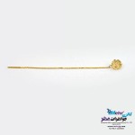 گوشواره طلا - سنگ سواروسکی گل