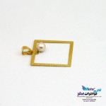 آویز طلا - طرح هندسی
